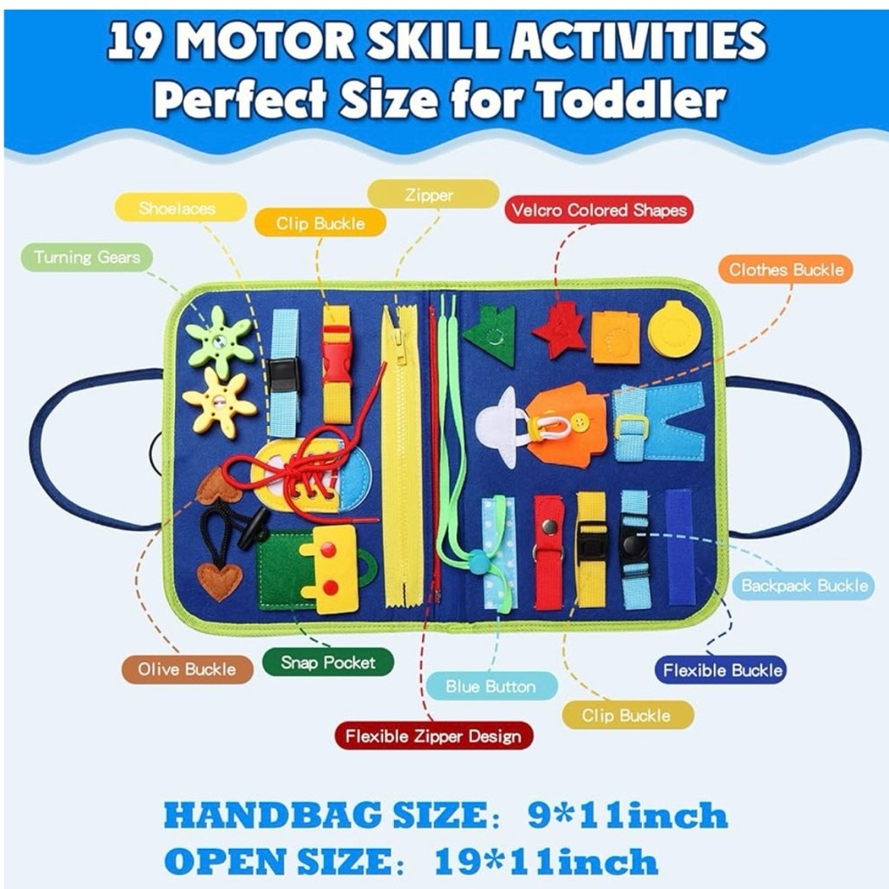Busy Board Activity Bag - Picture 5 of 5
